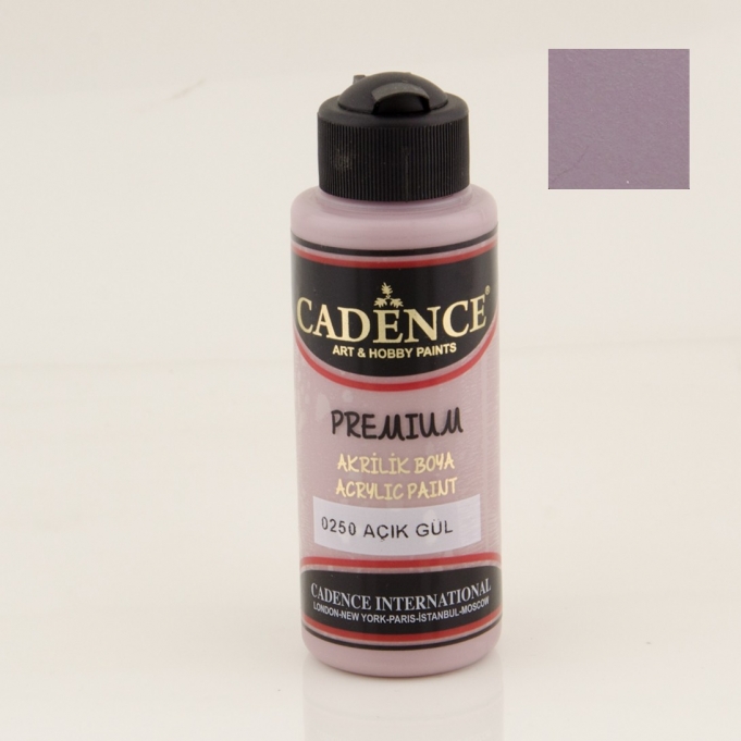 PREMIUM AKRİLİK BOYA 0250 AÇIK GÜL 120ML