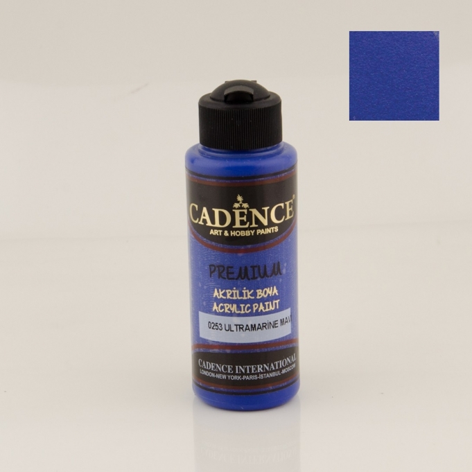 PREMIUM AKRİLİK BOYA 0253 ULTRAMARİNE 120ML