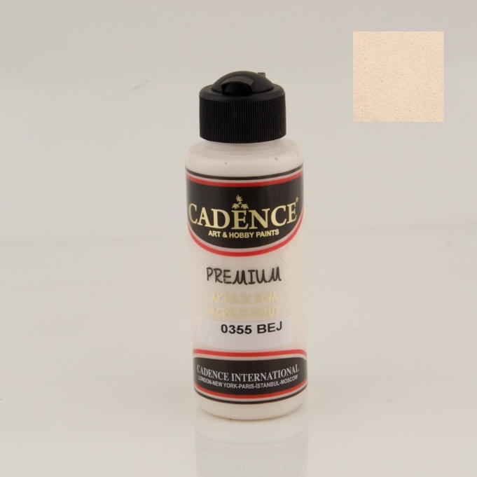 PREMIUM AKRİLİK BOYA 0355 BEJ 120ML