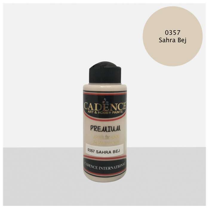 PREMIUM AKRİLİK BOYA 0357 SAHRA BEJ 120ML