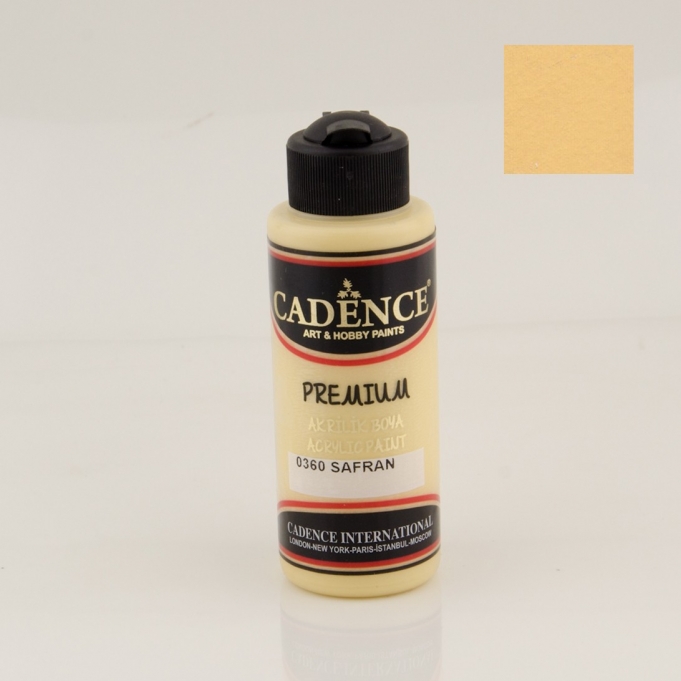 PREMIUM AKRİLİK BOYA 0360 SAFRAN 120ML