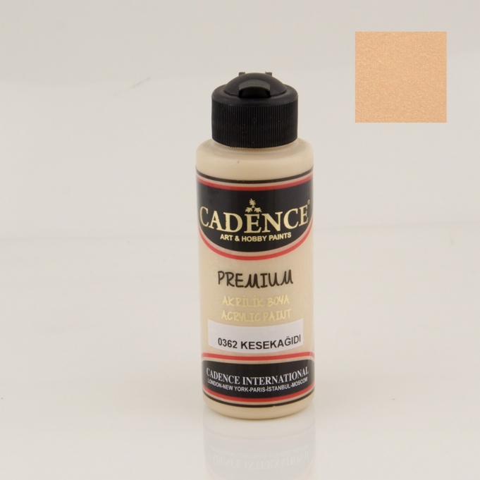 PREMIUM AKRİLİK BOYA 0362 KESE KAĞIDI 120ML