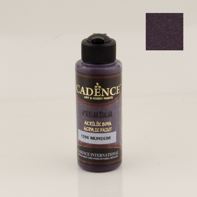 PREMIUM AKRİLİK BOYA 1296 MÜRDÜM 120ML