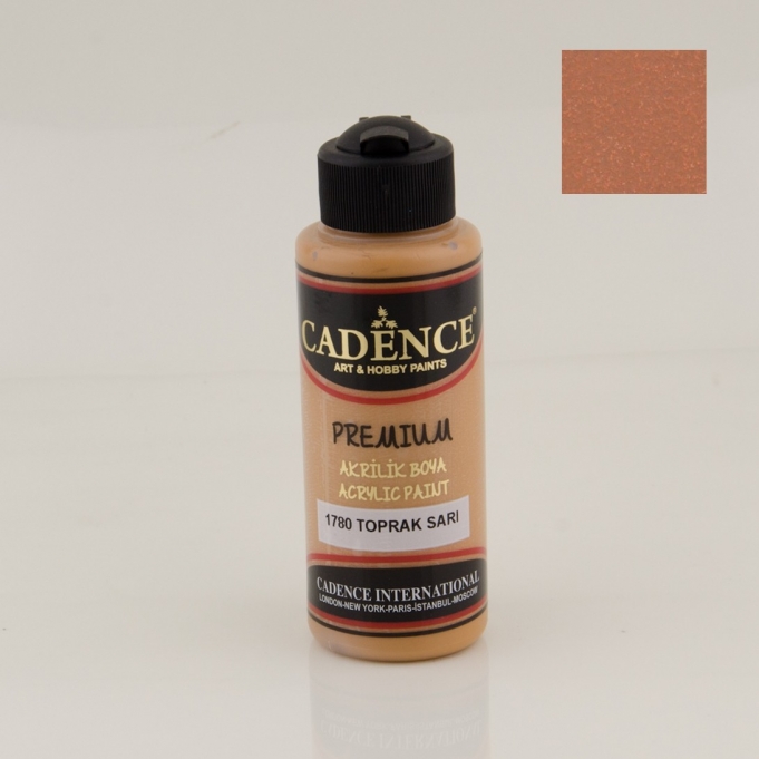 PREMIUM AKRİLİK BOYA 1780 TOPRAK SARI 120ML