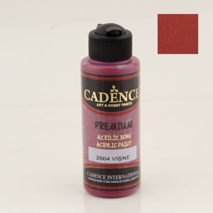 PREMIUM AKRİLİK BOYA 2004 VİŞNE 120ML