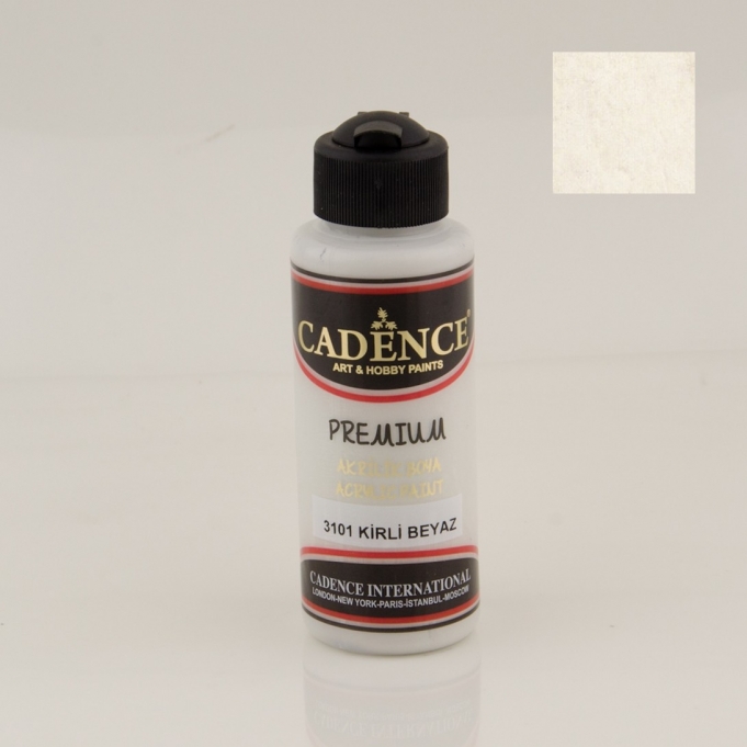 PREMIUM AKRİLİK BOYA 3101 KİRLİ BEYAZ 120ML