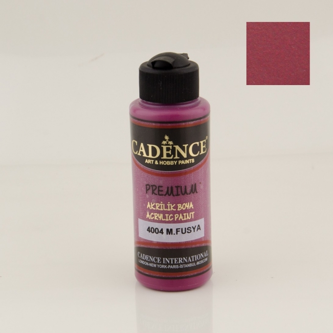 PREMIUM AKRİLİK BOYA 4004 M. FUŞYA 120ML