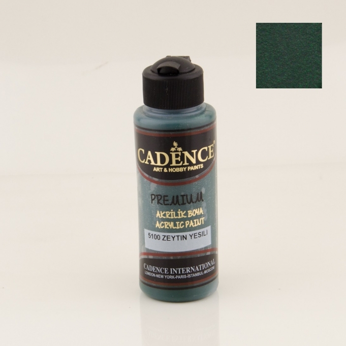 PREMIUM AKRİLİK BOYA 5100 ZEYTİN YEŞİLİ 120ML