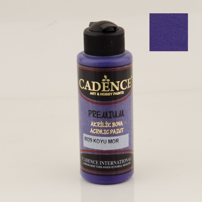 PREMIUM AKRİLİK BOYA 6029 KOYU MOR 120ML
