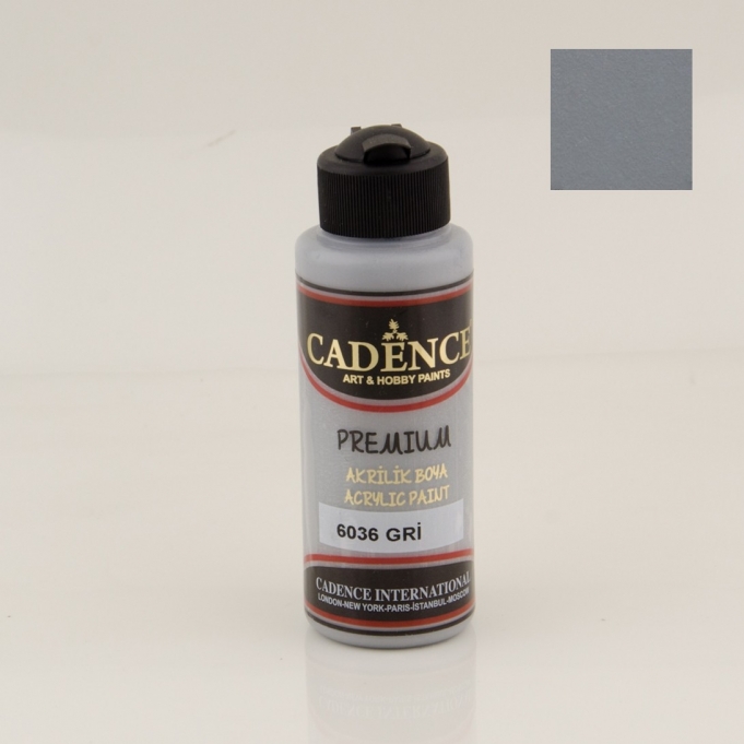 PREMIUM AKRİLİK BOYA 6036 GRİ 120ML
