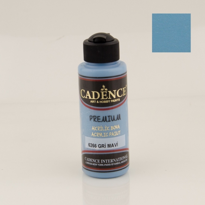 PREMIUM AKRİLİK BOYA 6266 GRİ MAVİ 120ML