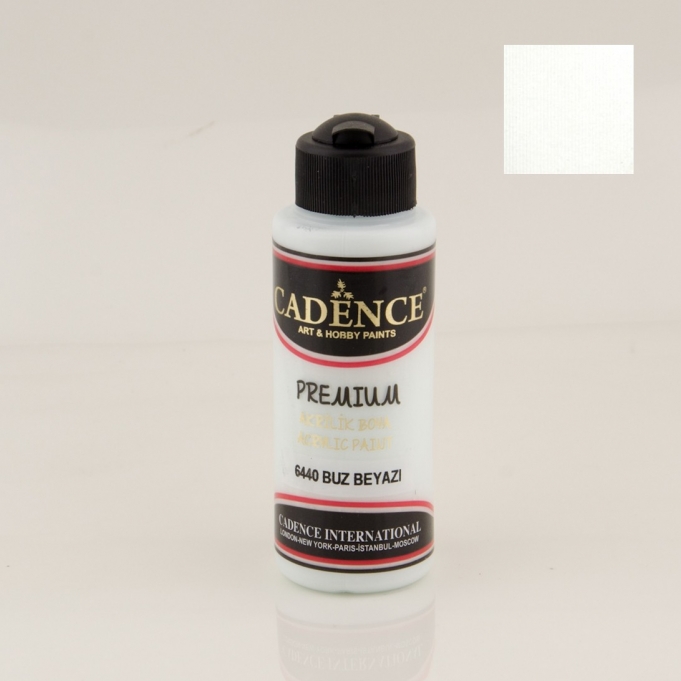 PREMIUM AKRİLİK BOYA 6440 BUZ BEYAZI 120ML