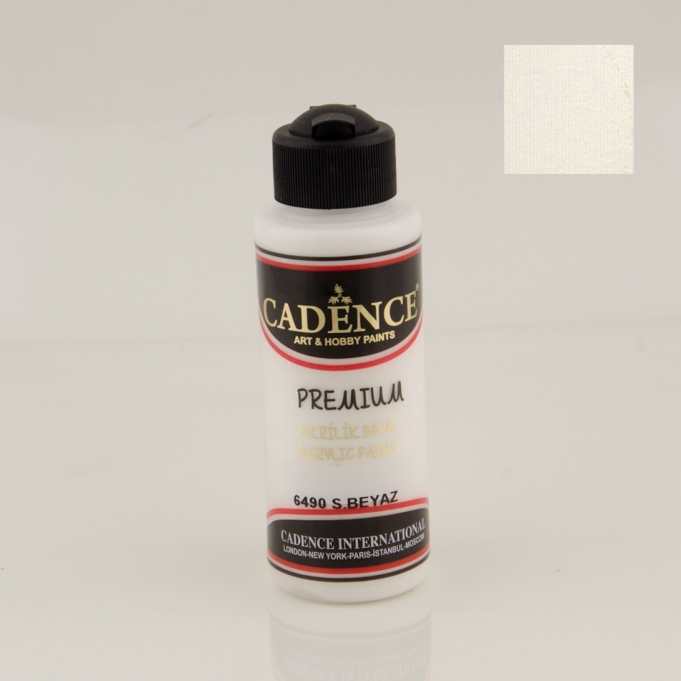 PREMIUM AKRİLİK BOYA 6490 SICAK BEYAZ 120ML