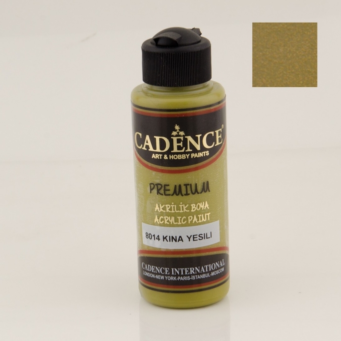 PREMIUM AKRİLİK BOYA 8014 KINA YEŞİLİ 120ML
