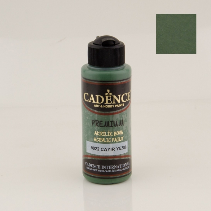 PREMIUM AKRİLİK BOYA 8022 ÇAYIR YEŞİLİ 120ML