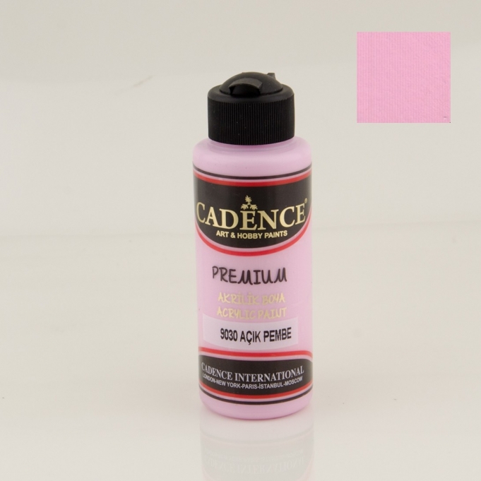 PREMIUM AKRİLİK BOYA 9030 AÇIK PEMBE 120ML