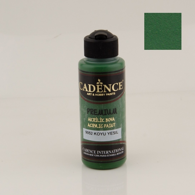 PREMIUM AKRİLİK BOYA 9052 KOYU YEŞİL 120ML