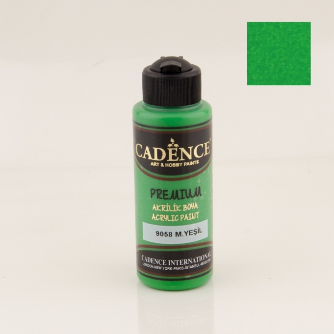 PREMIUM AKRİLİK BOYA 9058 M. YEŞİL 120ML