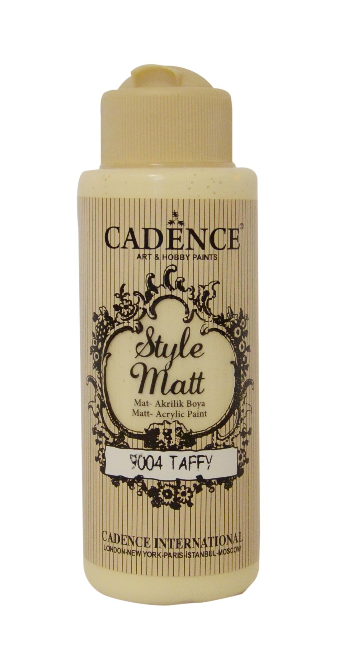 STYLE MAT AKRİLİK BOYA S-9004 TAFFY 120ML