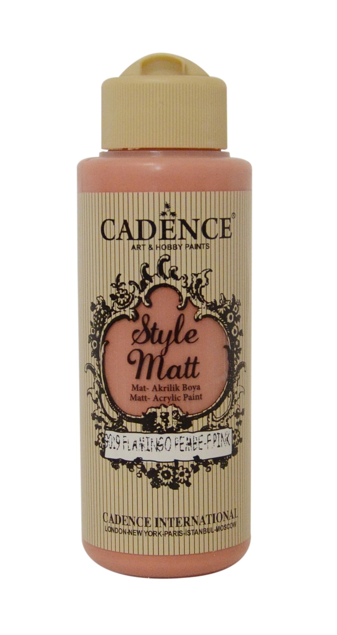 STYLE MAT AKRİLİK BOYA S-9019 F. PEMBE 120ML