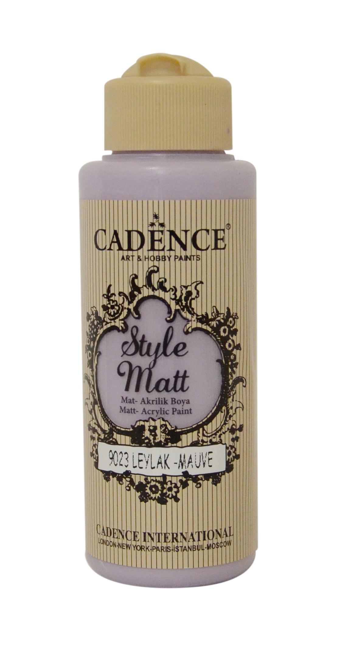 STYLE MAT AKRİLİK BOYA S-9023 LEYLAK 120ML