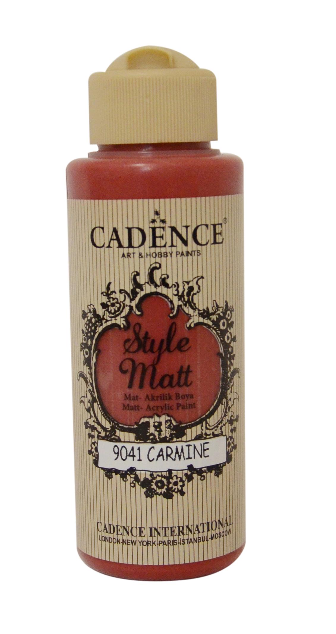 STYLE MAT AKRİLİK BOYA S-9041 KARMEN 120ML