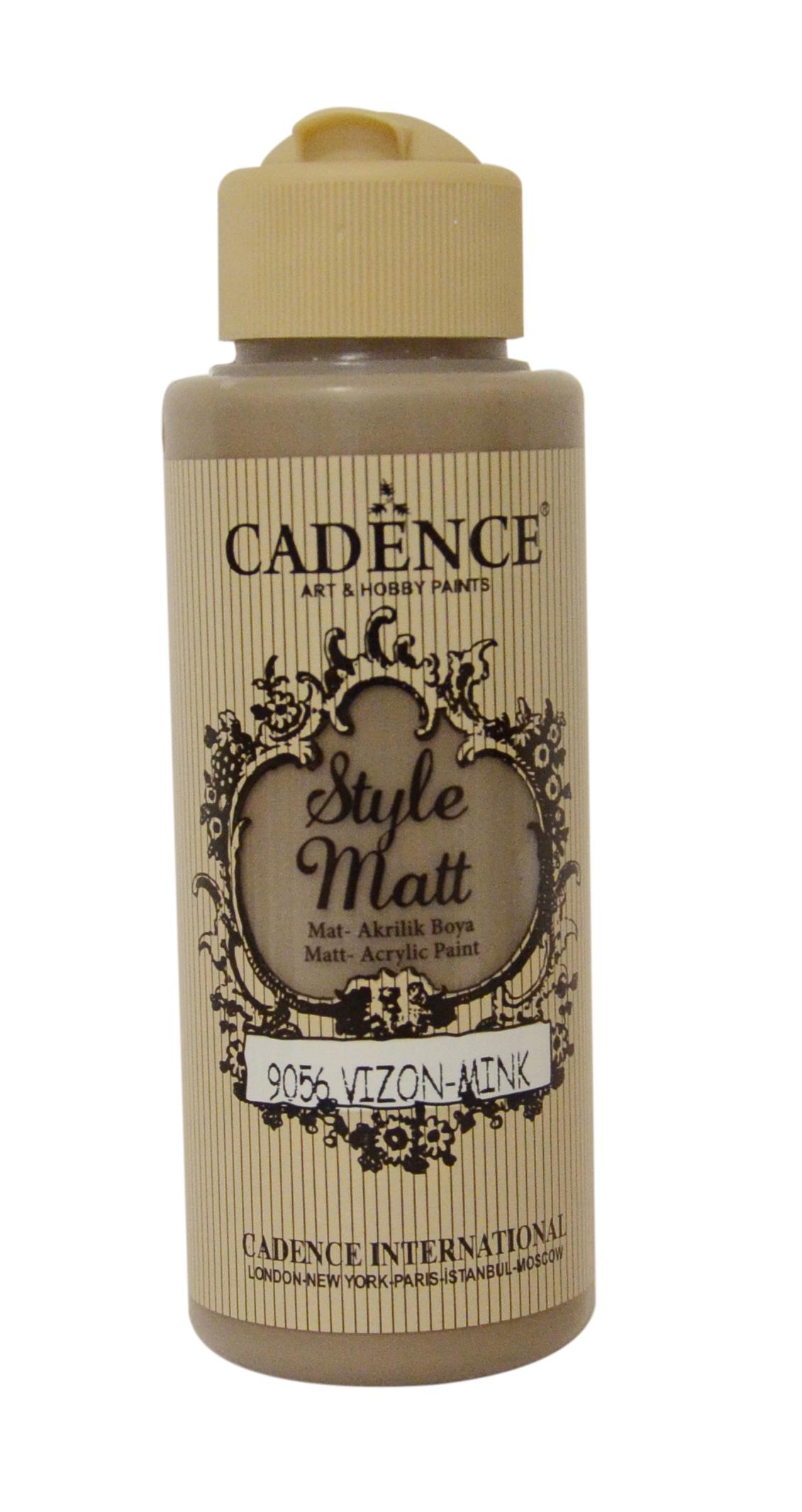 STYLE MAT AKRİLİK BOYA S-9056 VİZON 120ML