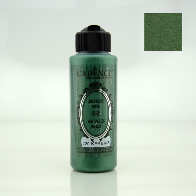 METALİK SEDEFLİ BOYA 220 KEREVİZ 120ML