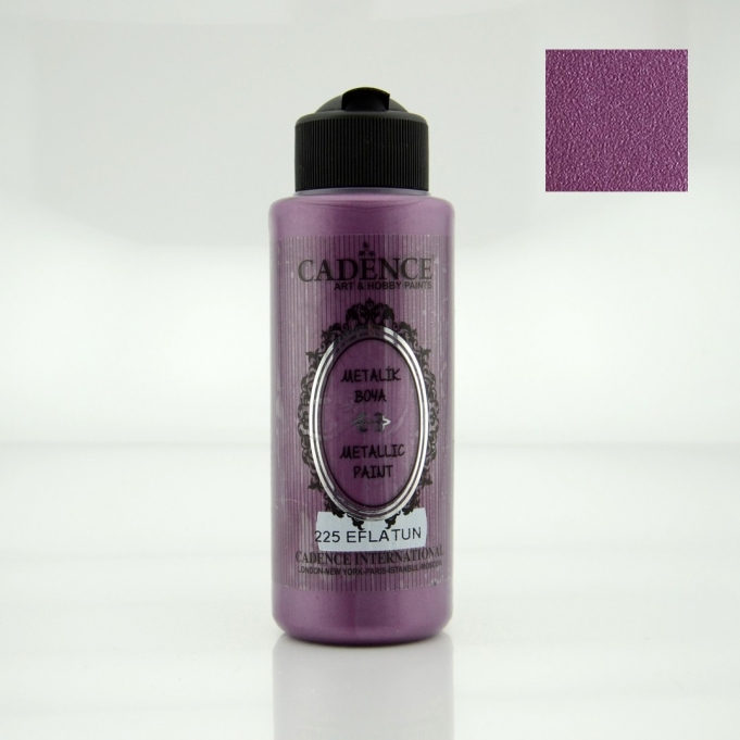 METALİK SEDEFLİ BOYA 225 LAVANTA 120ML