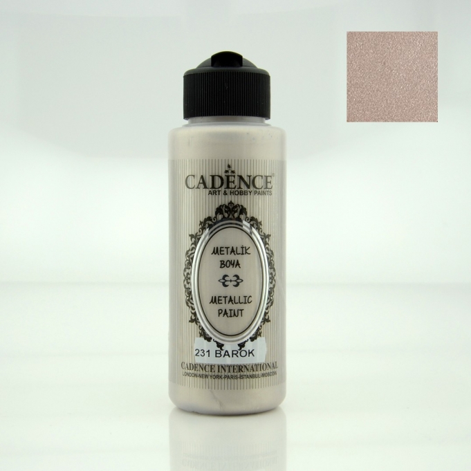 METALİK SEDEFLİ BOYA 231 BAROK 120ML