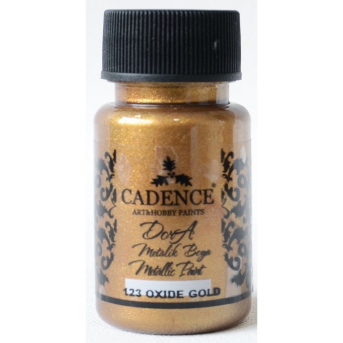 DORA METALİK BOYA 123 OXIDE GOLD 50ML