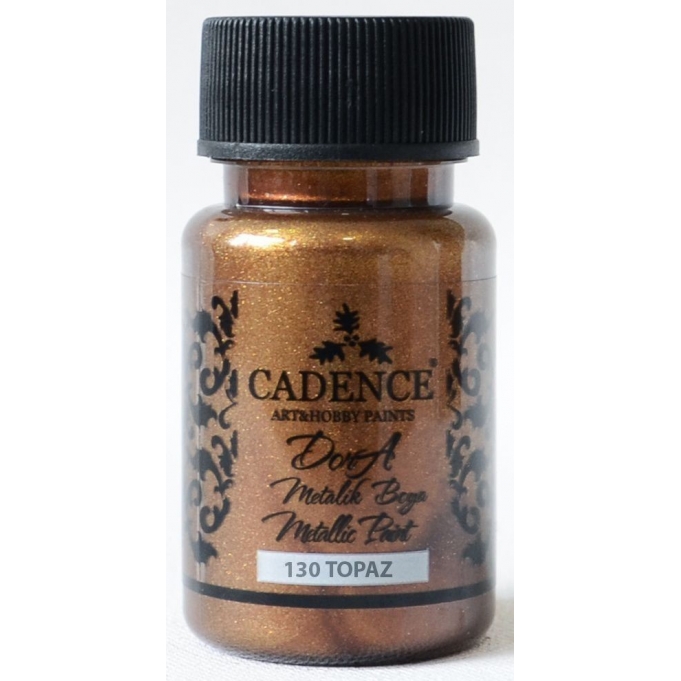 DORA METALİK BOYA 130 TOPAZ 50ML