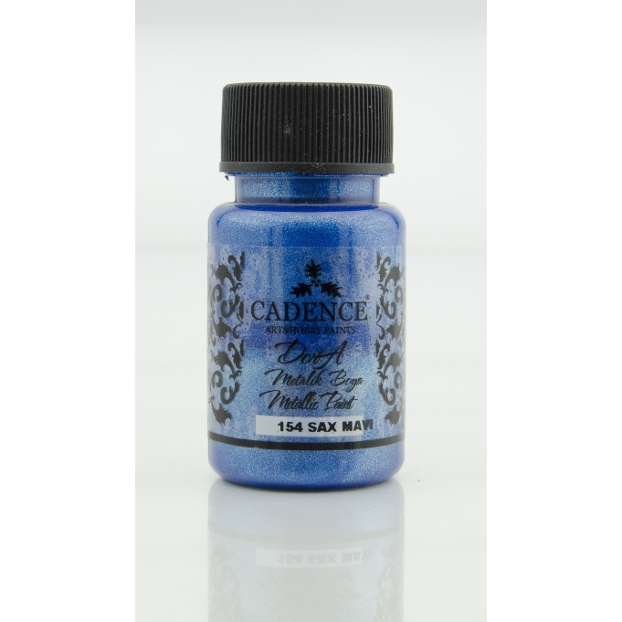 DORA METALİK BOYA 154 SAX MAVİ 50ML