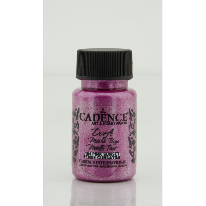 DORA METALİK BOYA 164 PEMBE GÜNBATIMI 50ML