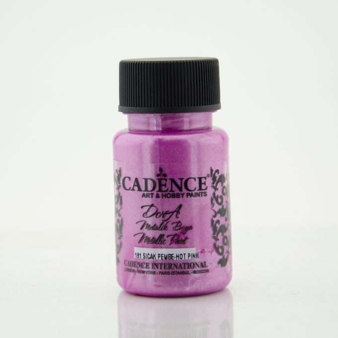 DORA METALİK BOYA 191 SICAK PEMBE 50ML