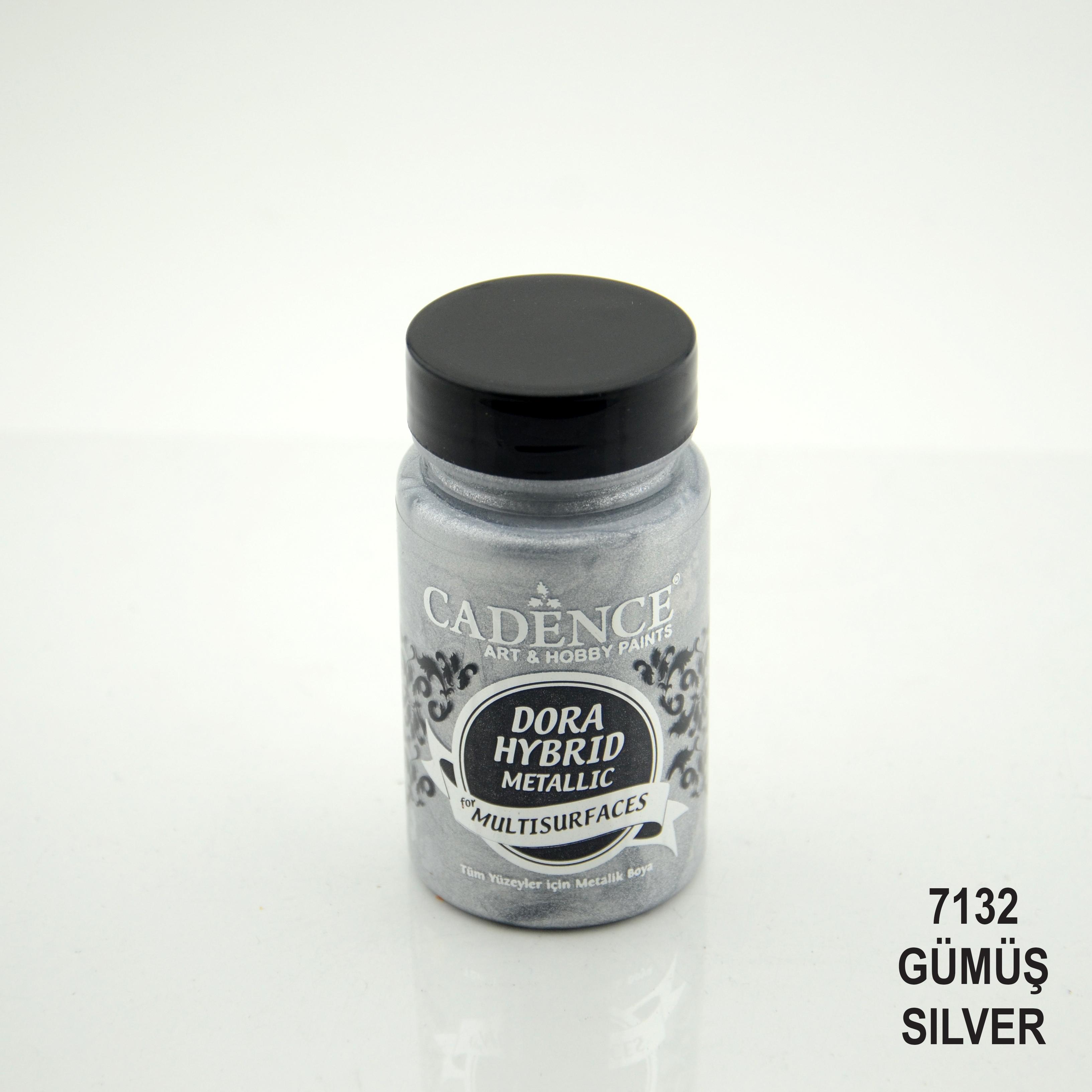 HYBRID DORA METALİK 7132 GÜMÜŞ 90ML