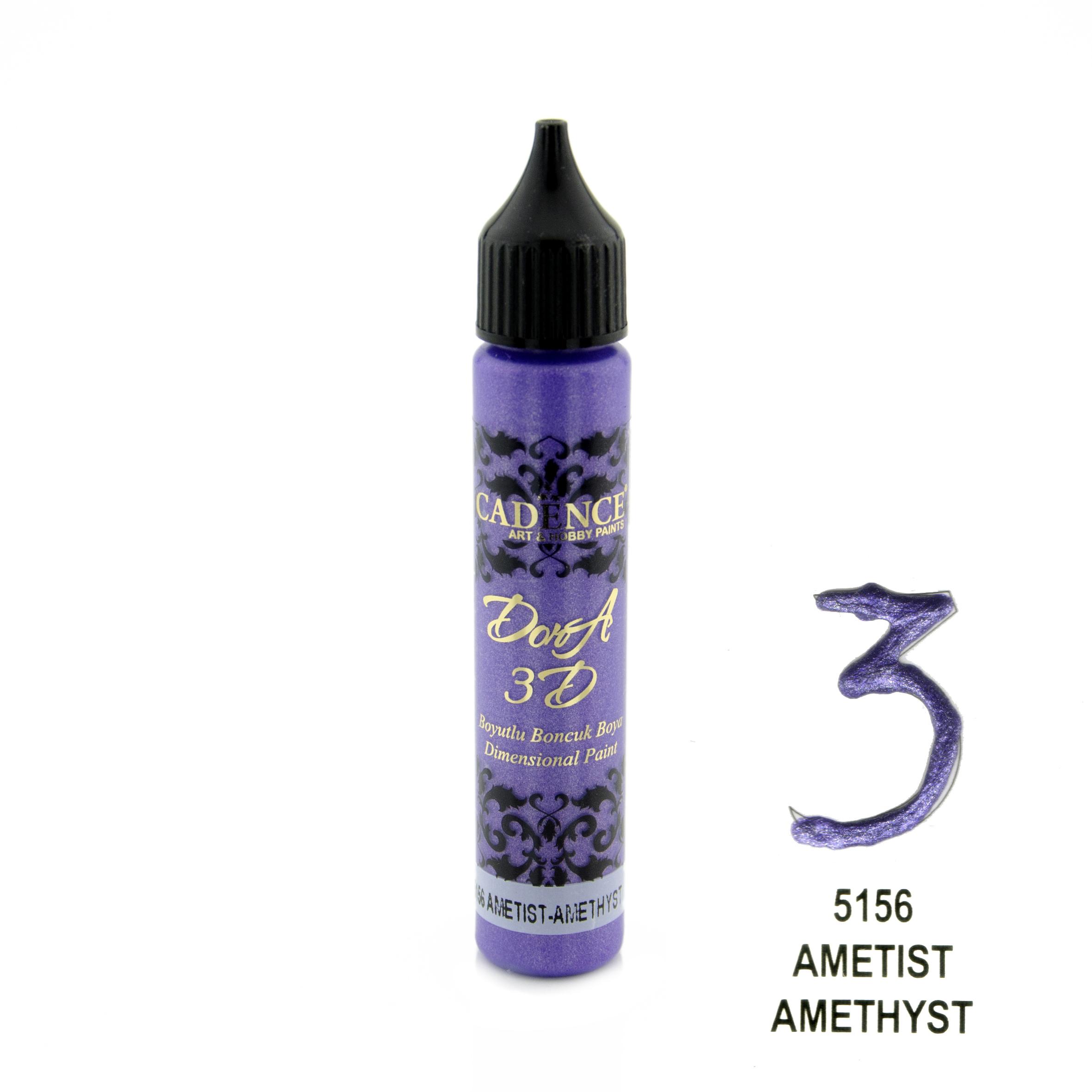 3D DORA BONCUK BOYA 5156 AMETİST 25ML