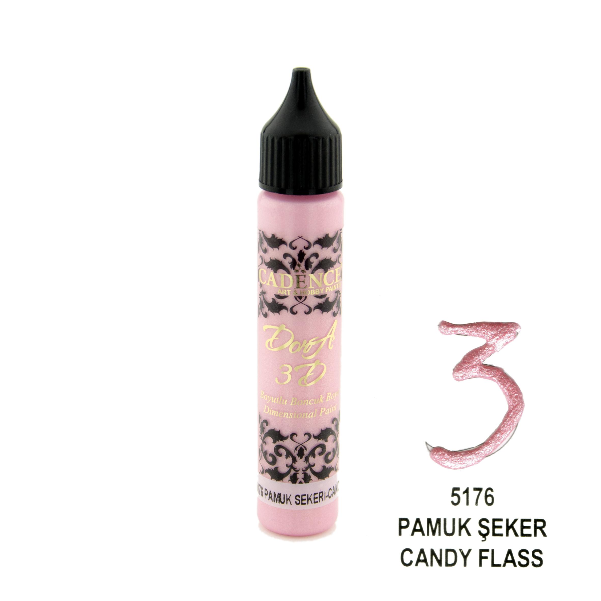 3D DORA BONCUK BOYA 5176 PAMUK ŞEKER 25ML