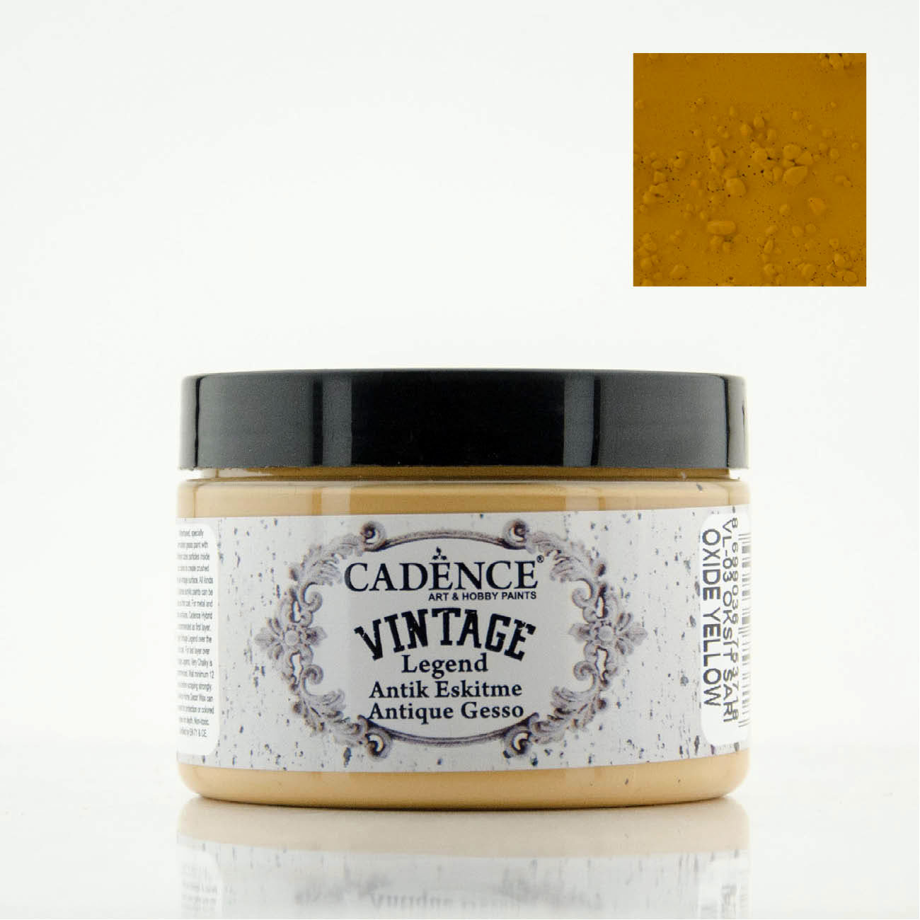VINTAGE LEGEND ANTİK ESKİTME VL-03 OKSİT SARI 150ML