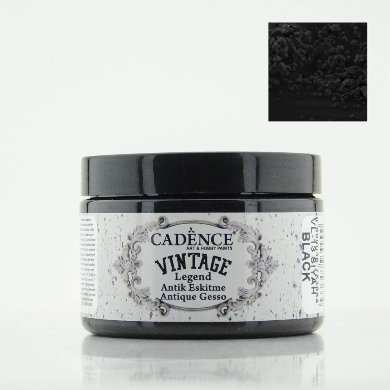 VINTAGE LEGEND ANTİK ESKİTME VL-13 SİYAH 150ML