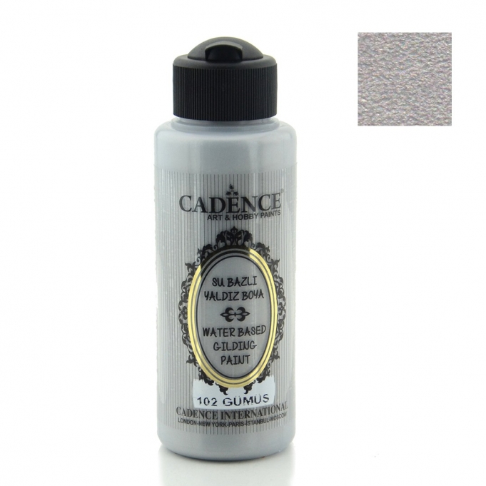 YALDIZ BOYA 102 GÜMÜŞ 120ML