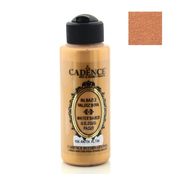 YALDIZ BOYA 106 ANTİK ALTIN 120ML