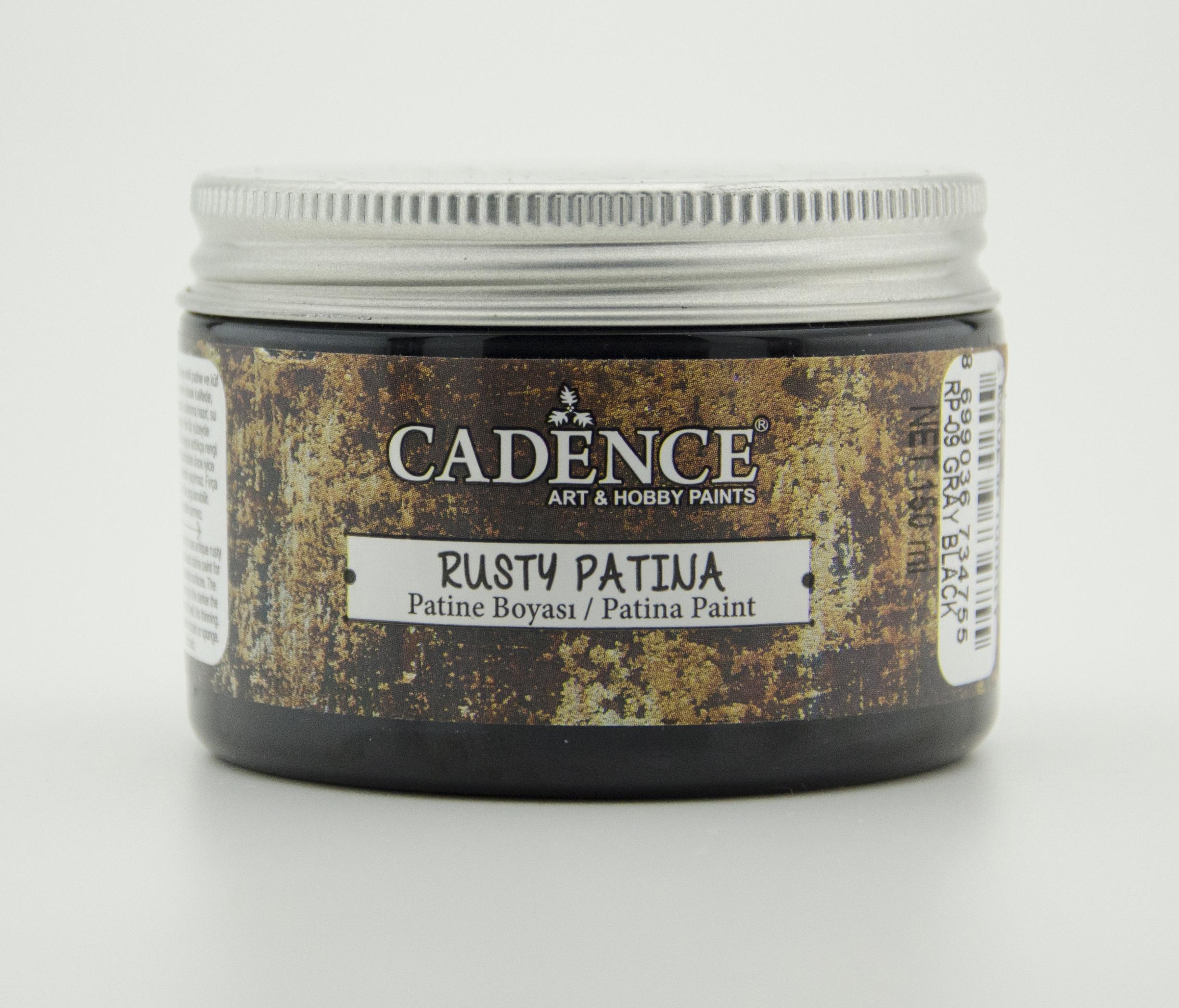RUSTY PATİNA RP-09 GRİ SİYAH 150ML
