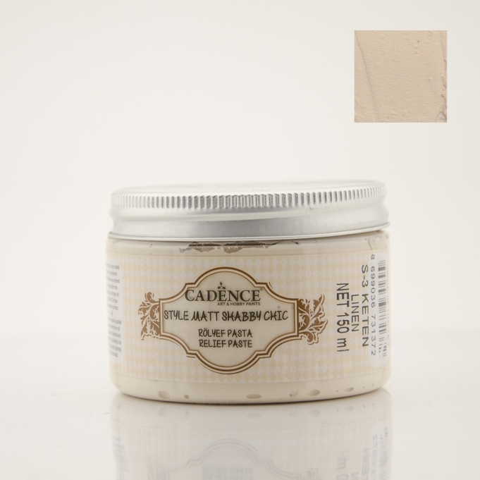 SHABBY CHIC RÖLYEF PASTA SR-03 KETEN 150ML