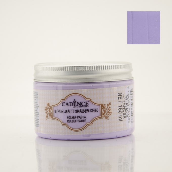 SHABBY CHIC RÖLYEF PASTA SR-09 LAVANTA 150ML