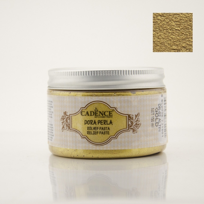 DORA PERLA RÖLYEF PASTA DR-02 ALTIN 150ML
