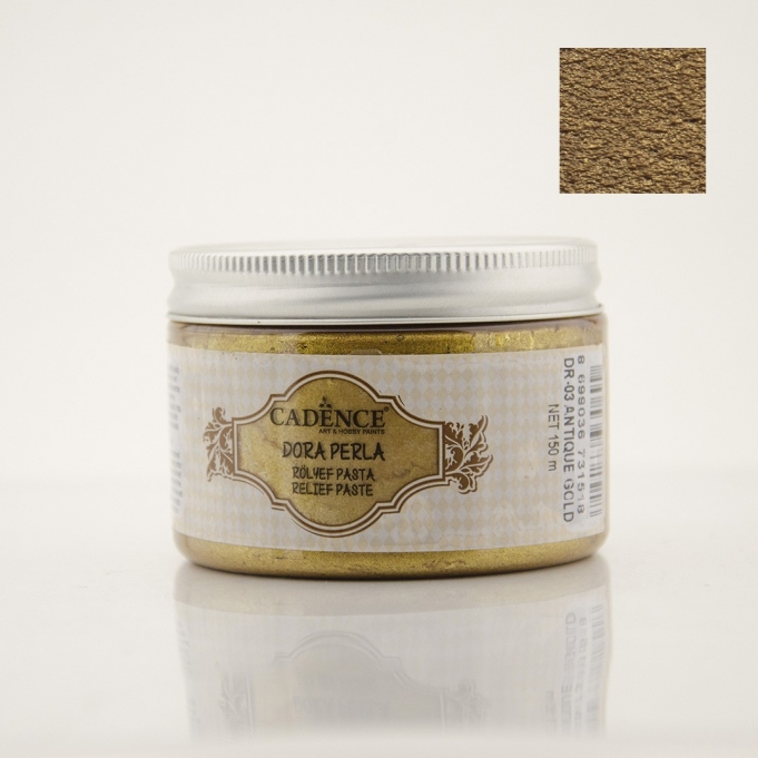 DORA PERLA RÖLYEF PASTA DR-03 ANTİK GOLD 150ML