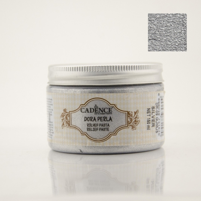 DORA PERLA RÖLYEF PASTA DR-09 GÜMÜŞ 150ML
