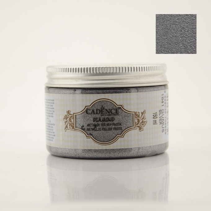 DIAMOND RÖLYEF PASTA 1841 GÜMÜŞ 150ML