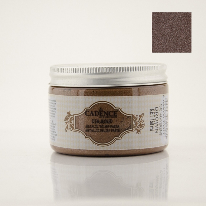 DIAMOND RÖLYEF PASTA 1846 KAHVERENGİ 150ML